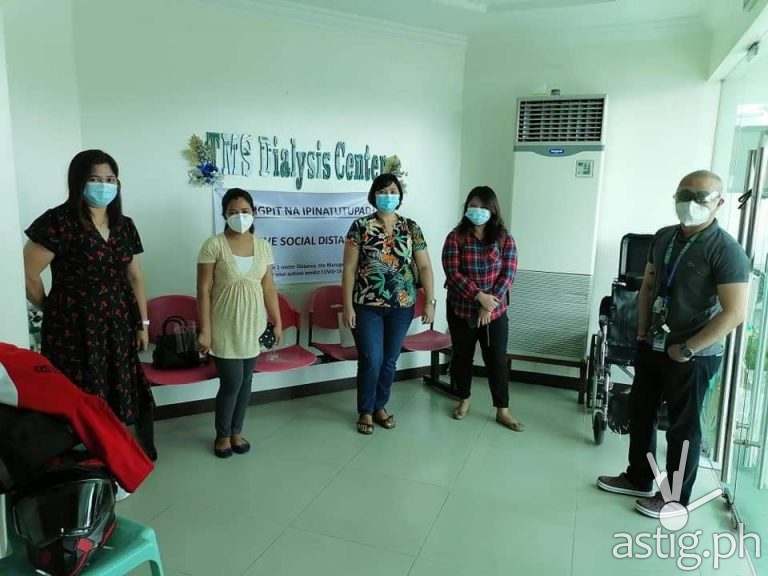 Social workers of the B. Braun Cares program responsible for helping process financial assistance from different government institutions.