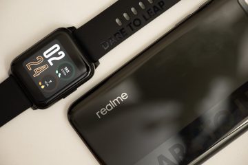 Dare to leap slogan on realme Watlch 2 and realme 8 - realme Watch 2 (Philippines)
