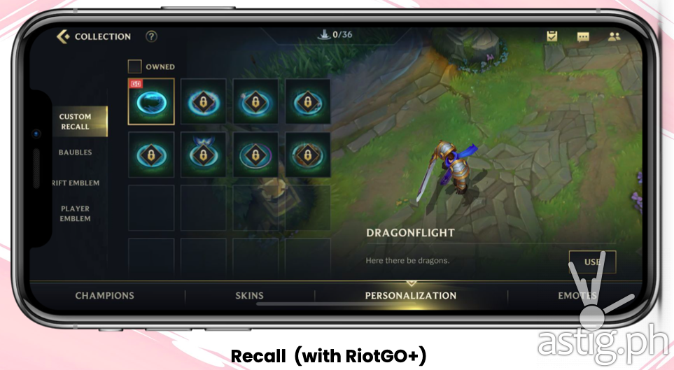 Recall (with RiotGO+) - Globe RiotGO promo (Philippines)