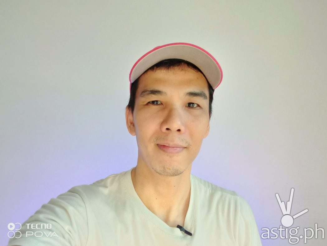 Selfie - TECNO POVA 2 sample photo