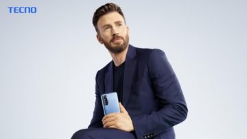 Chris Evans TECNO mobile global brand ambassador