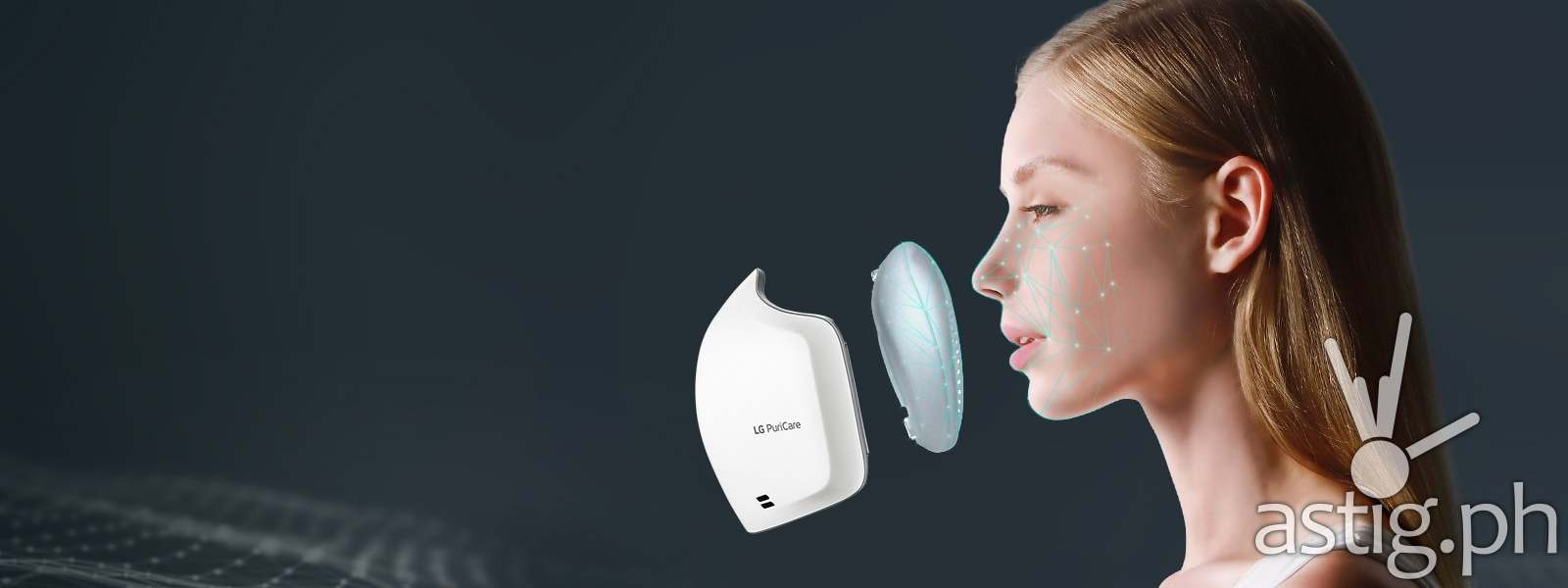 LG PuriCare™ Wearable Air Purifier with VoiceON™