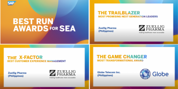 Best Run Awards in PH - Globe Telecom and Zuellig Pharma