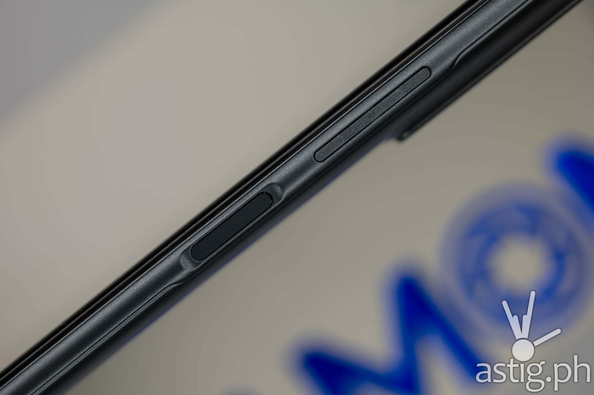 Fingerprint scanner power button and volume rocker - TECNO Camon 17P (Philippines)