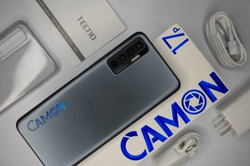 Lying on box - TECNO Camon 17P (Philippines)