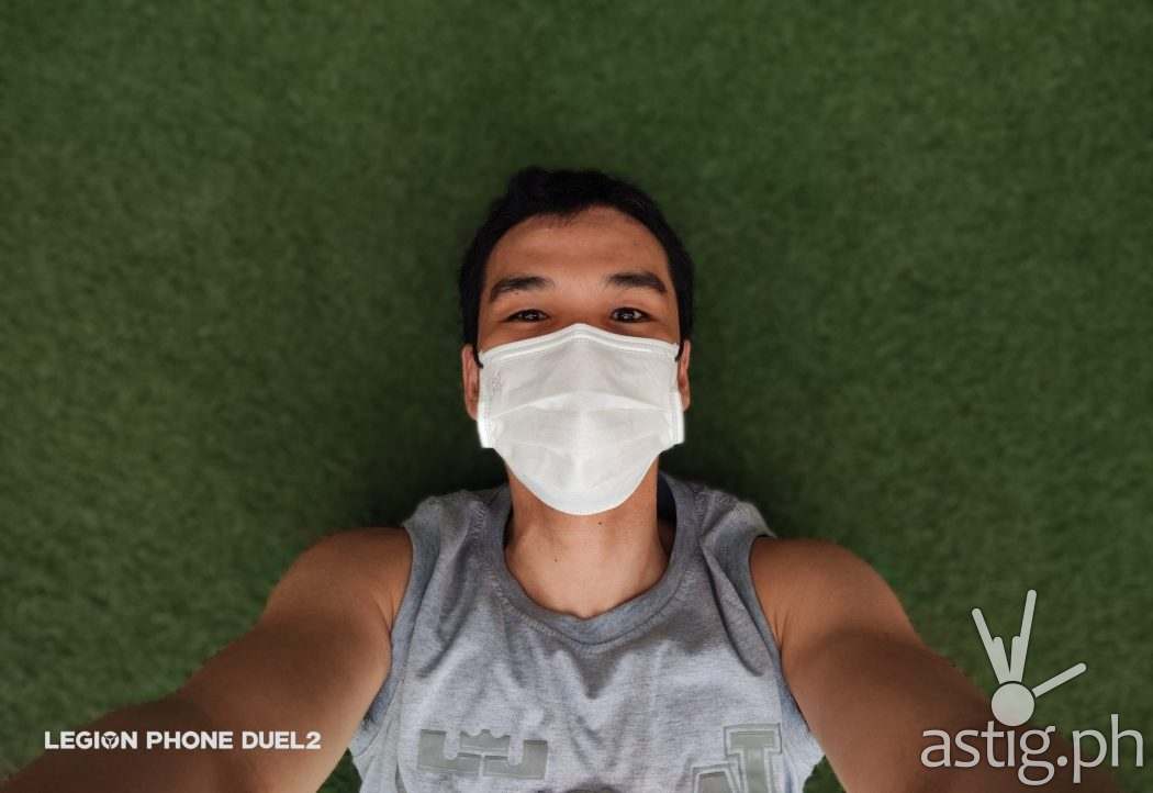 Selfie outdoors - Lenovo Legion Duel 2 sample photo