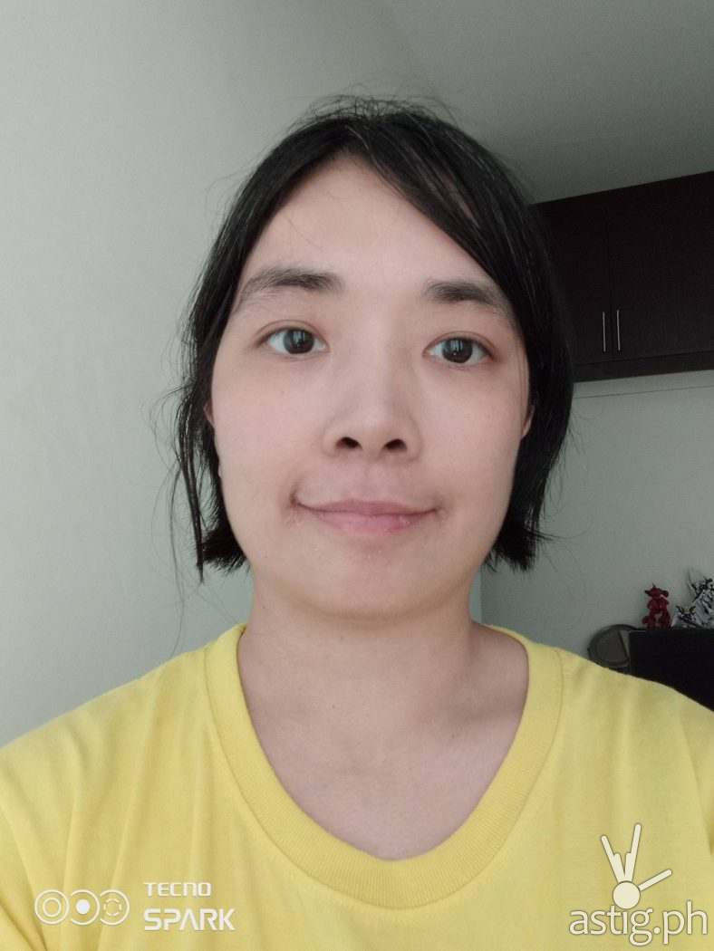 Selfie - TECNO Spark 7 Pro sample photo