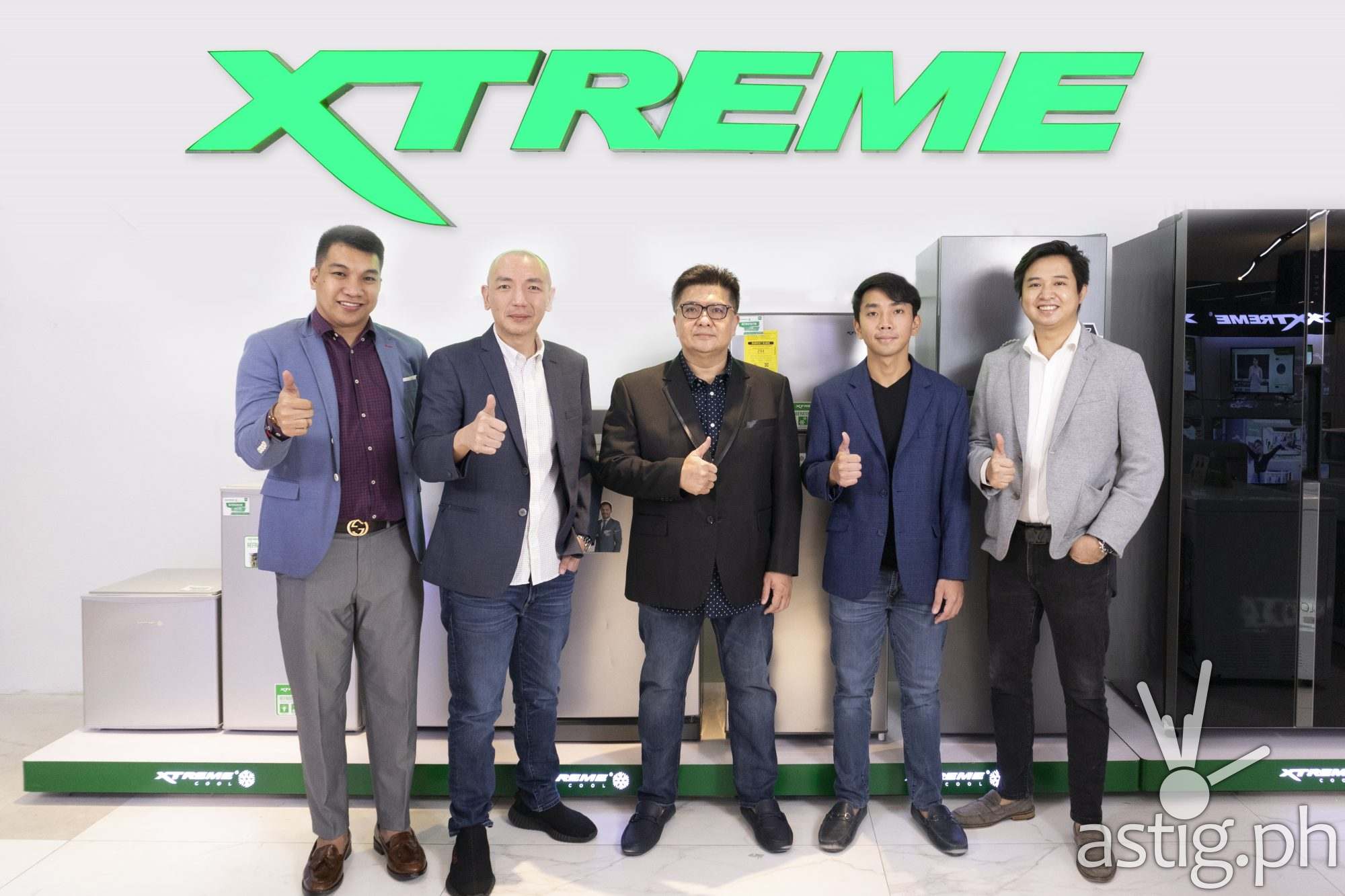 From left: XTREME Appliances VP – Business Development Mark del Mundo, XTREME Appliances — President Adrian Lim, SGC CEO Richard Lim, SGC Vice President Kevin Richard Lim, and XTREME Appliances VP – Marketing Stephen Cheng