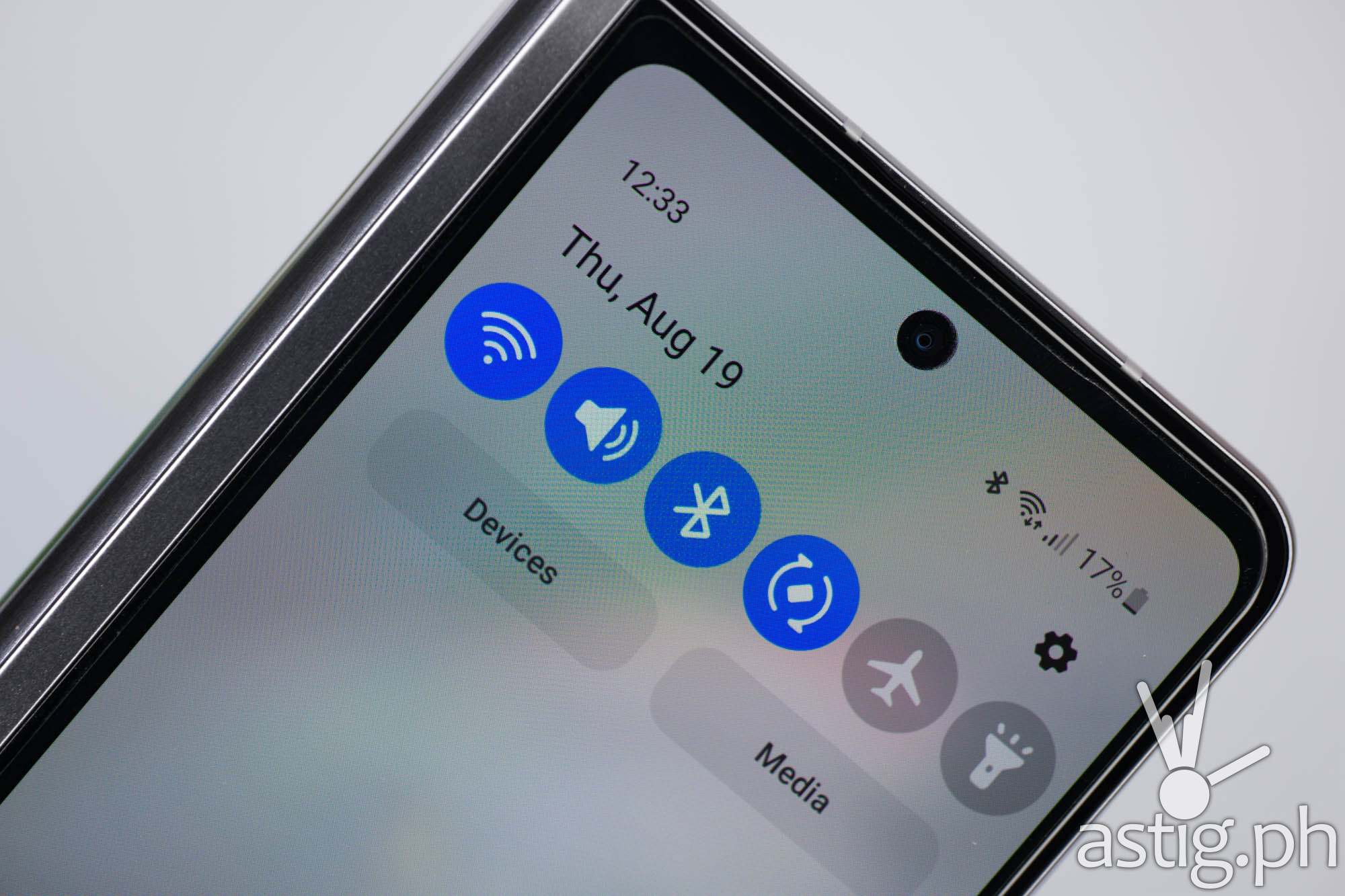 Cover notch - SAMSUNG Galaxy Z Fold3 5G (Philippines)