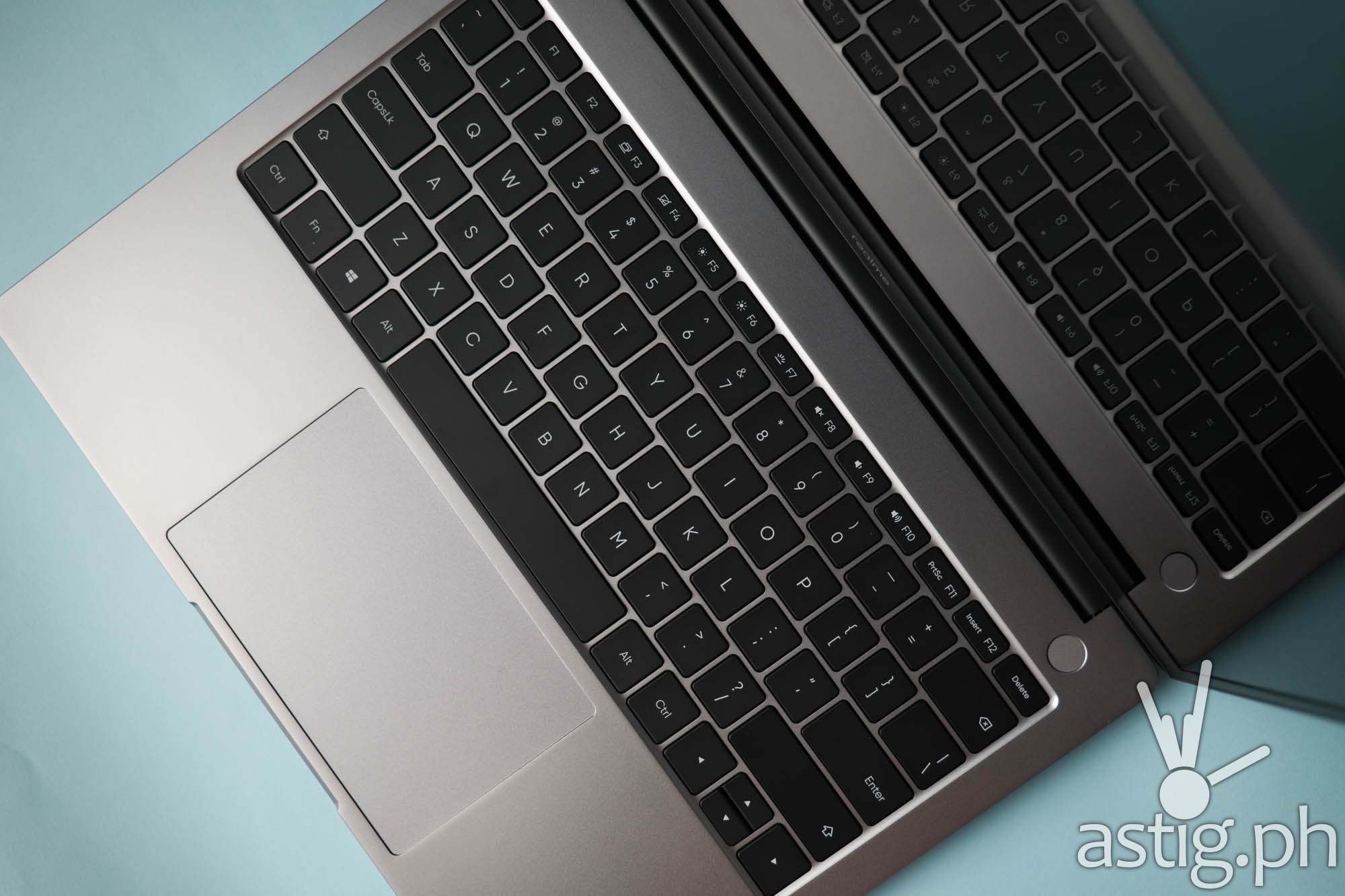 Keyboard reflection - realme Book (Philippines)