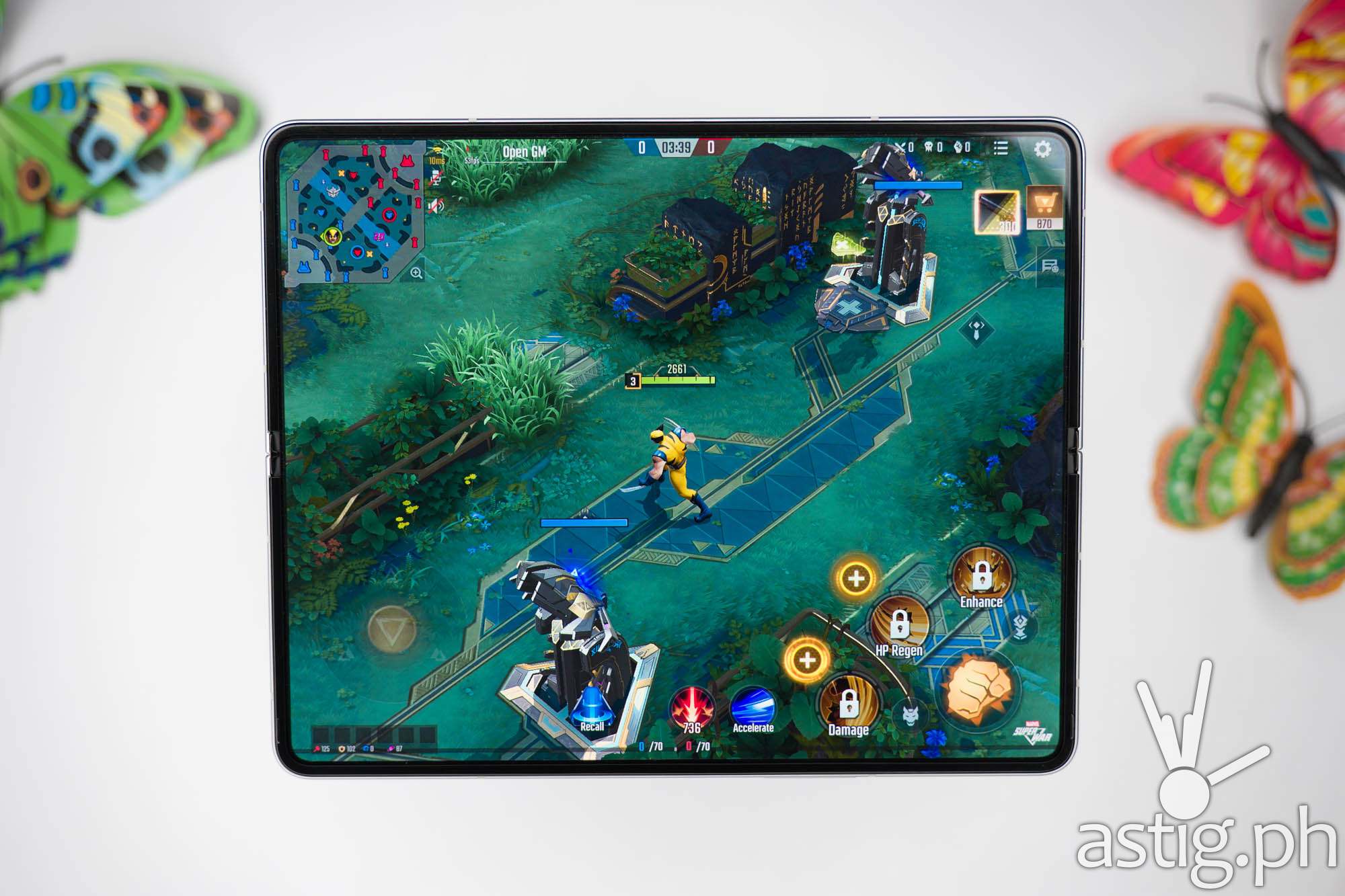 Marvel Super War MOBA game - SAMSUNG Galaxy Z Fold3 5G (Philippines)