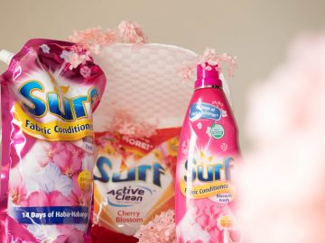 Surf fabric conditioner and laundry soap Cherry Blossom