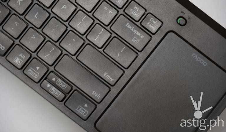 Rapoo K2800 wireless keyboard review: Control your PC and TV anywhere without a mouse