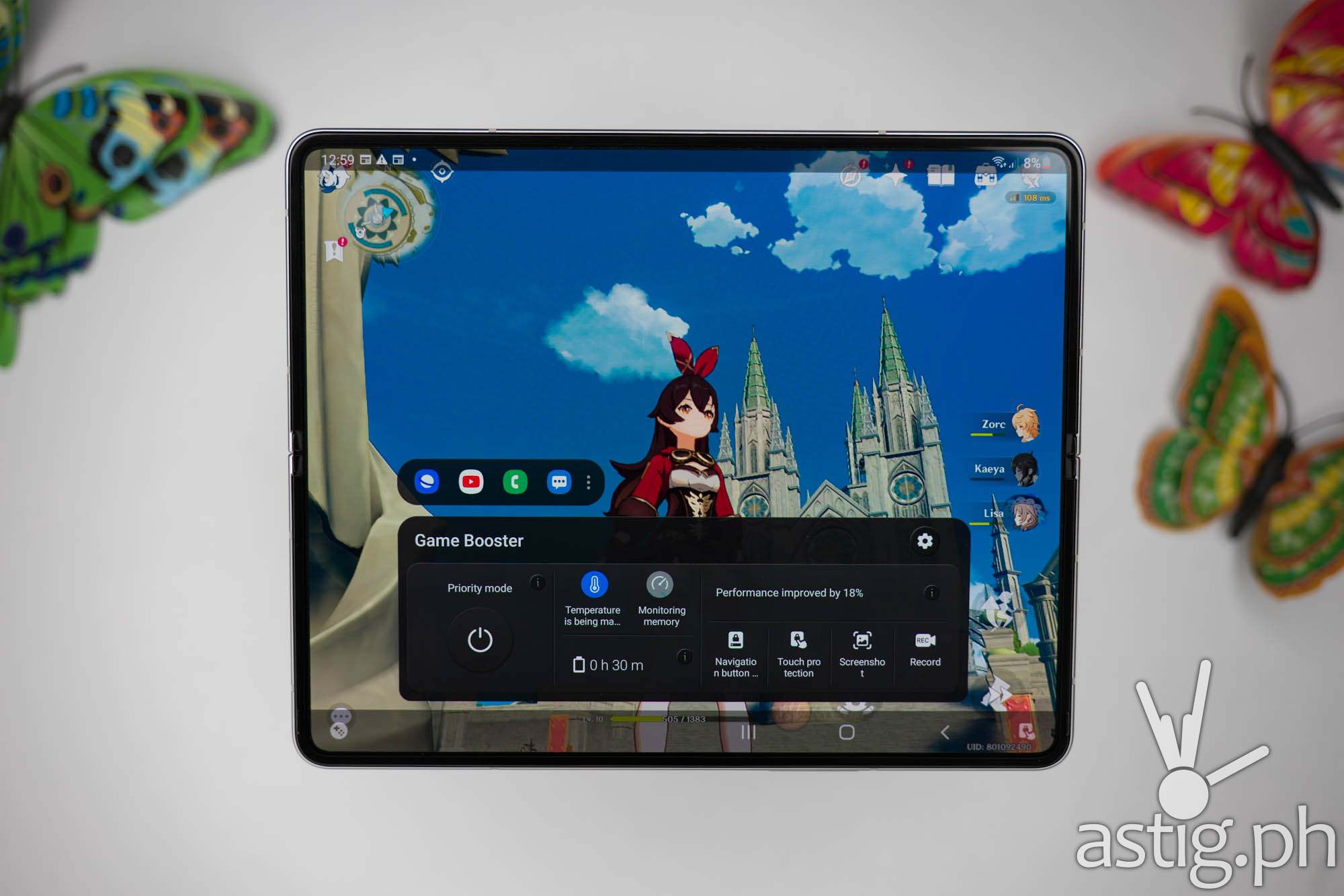 SAMSUNG Game Booster - SAMSUNG Galaxy Z Fold3 5G (Philippines)