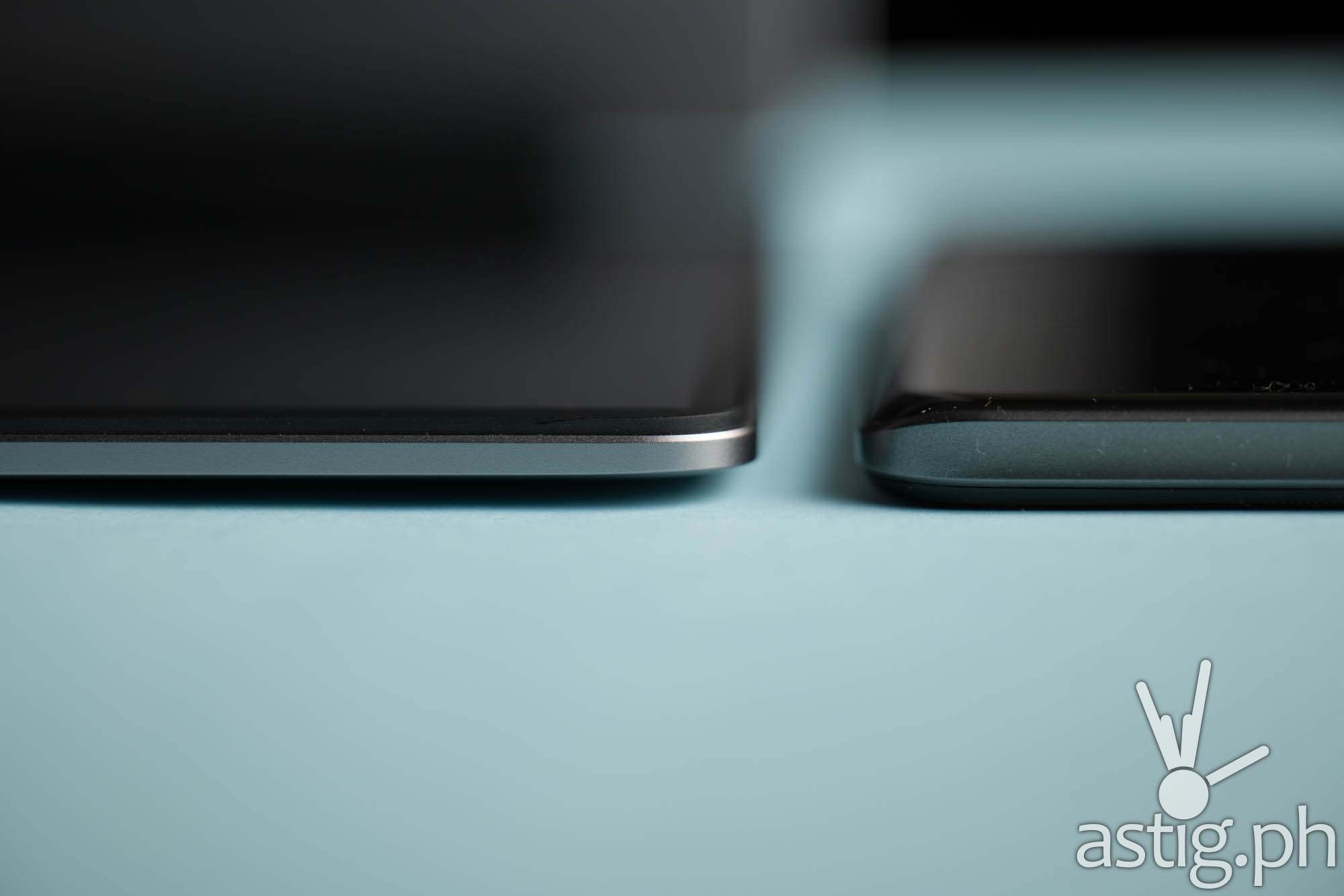 realme Book vs realme 8 thickness top cover - realme Book (Philippines)