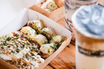 Scallop Cheese Melt Soba - Yaki-Yaki