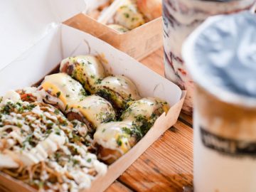 Scallop Cheese Melt Soba - Yaki-Yaki