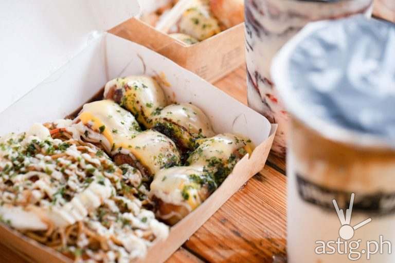 Scallop Cheese Melt Soba - Yaki-Yaki