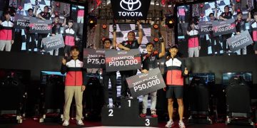 A group of people on a stage Description automatically generated