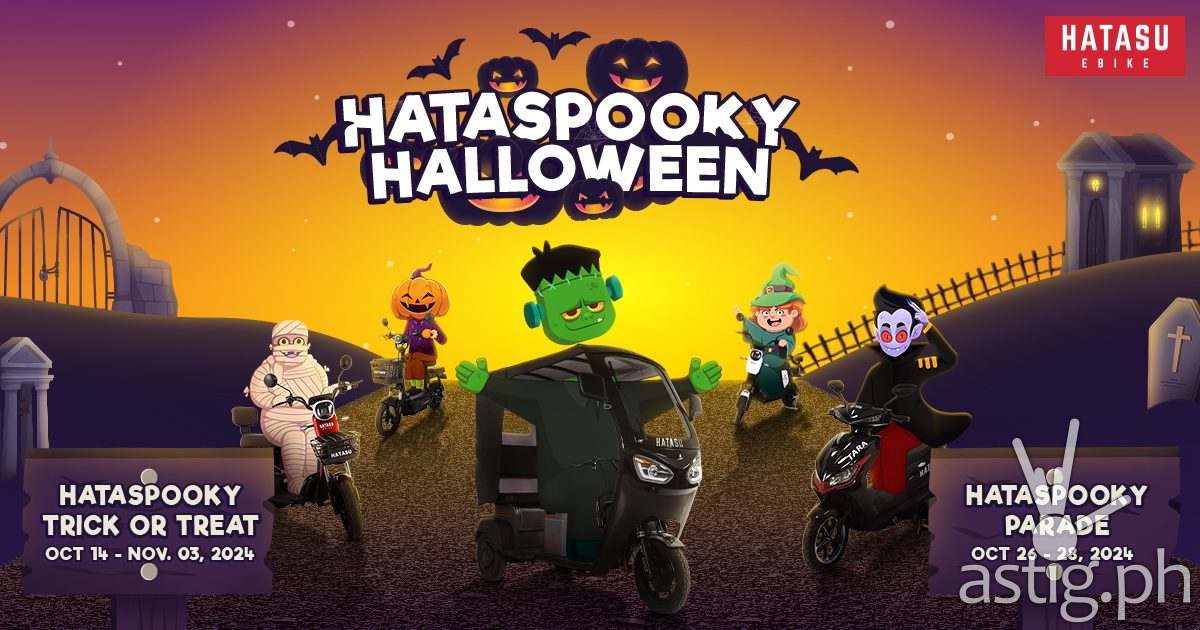 HATASPOOKY Parade: Halloween fun and big discounts on HATASU ebikes for Pinoy riders [event]