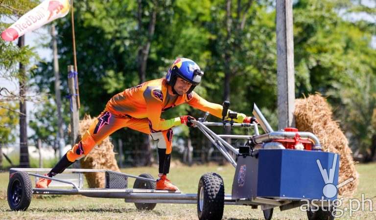 Pros are using 100 kph tractors to warm-up for big races in Thailand